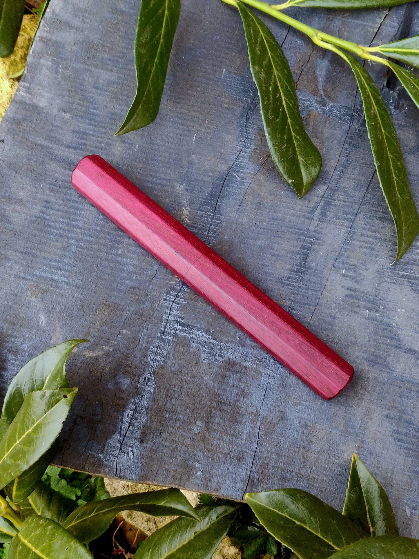 85mm Woodcarving knife with wooden magnetic sheat Style2