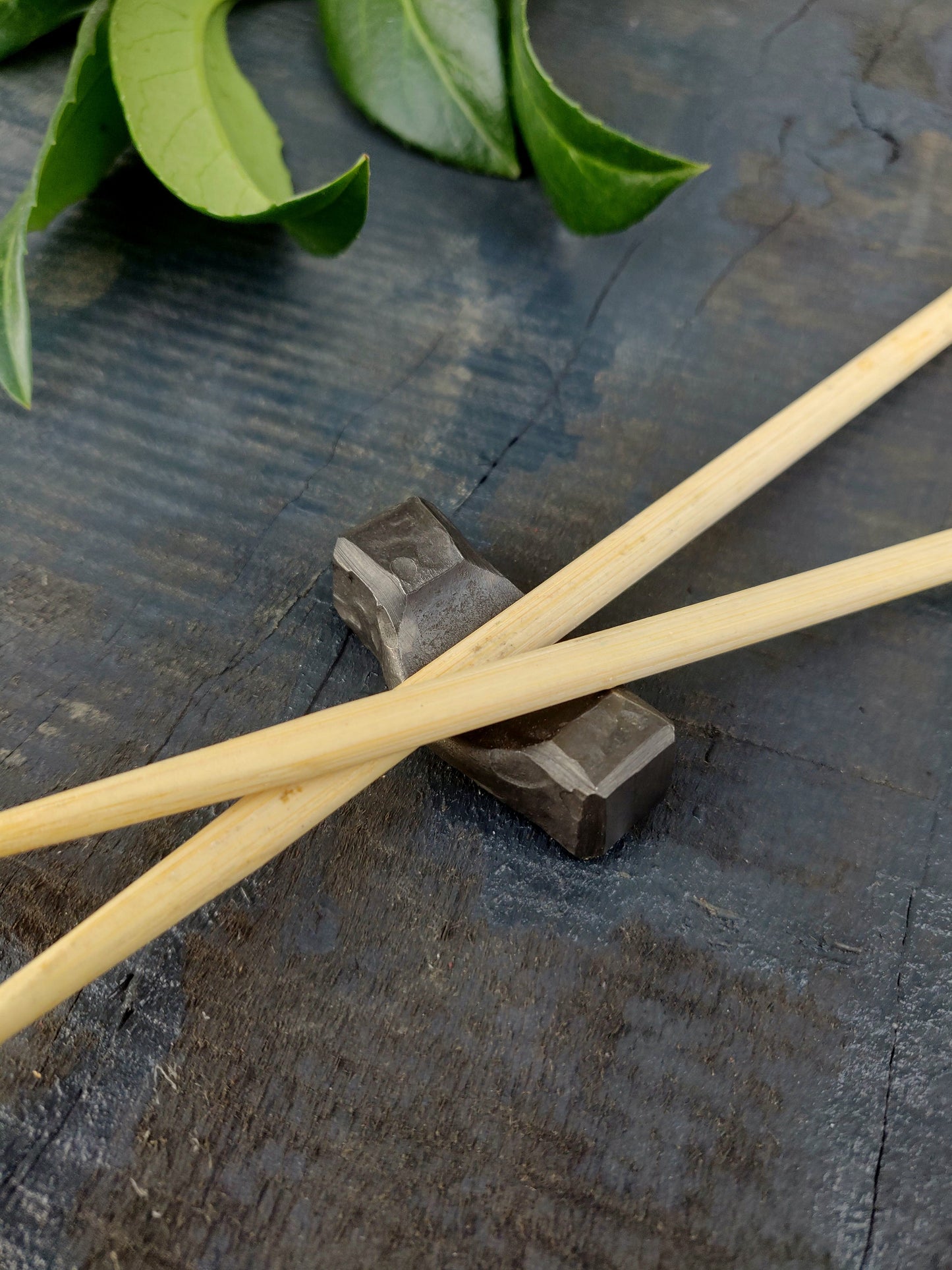 Chopstick holder small version, Handforged Chopstick rest