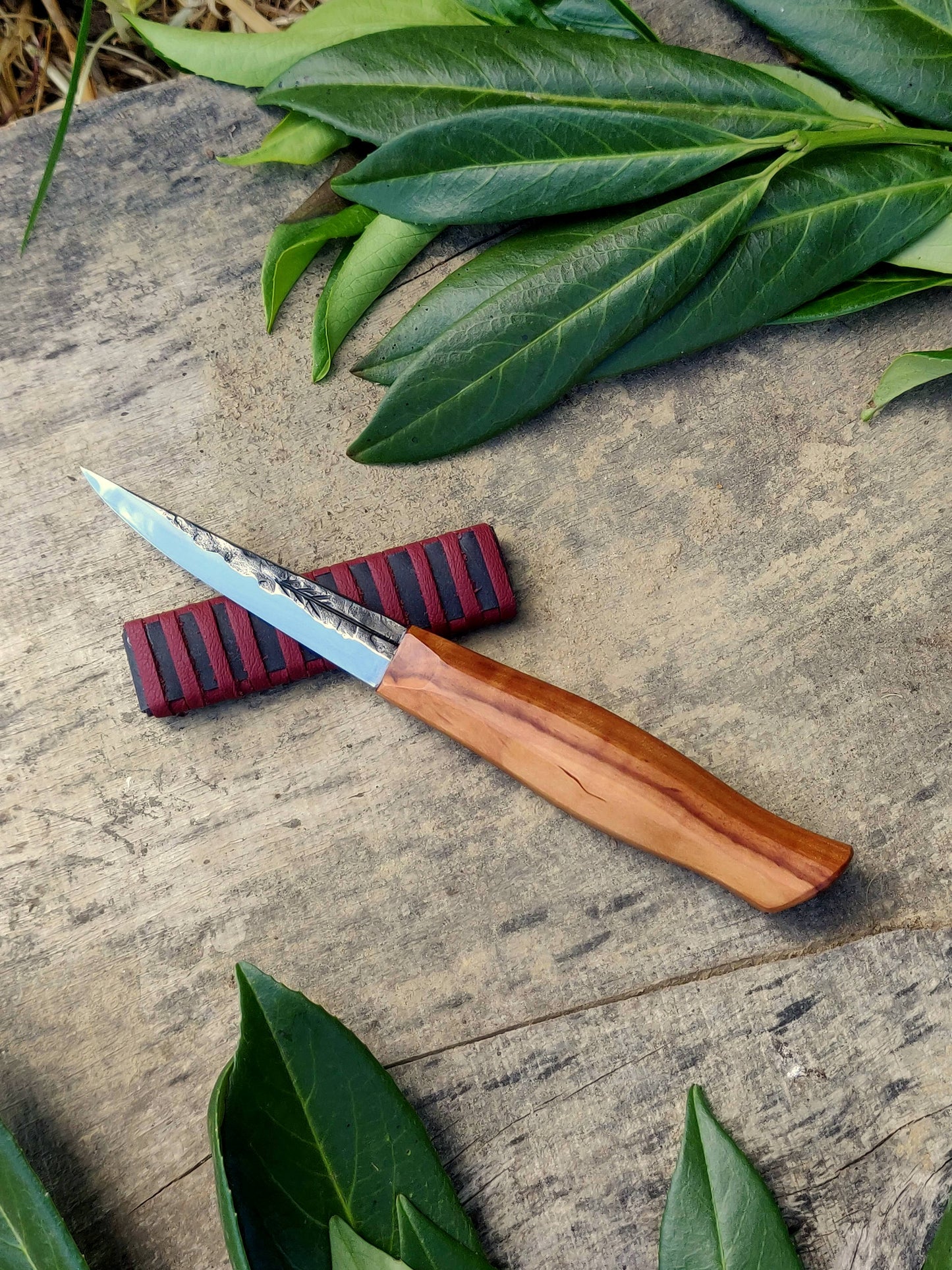 85mm Slojd knife, Whittling knife, Fresh wood carving