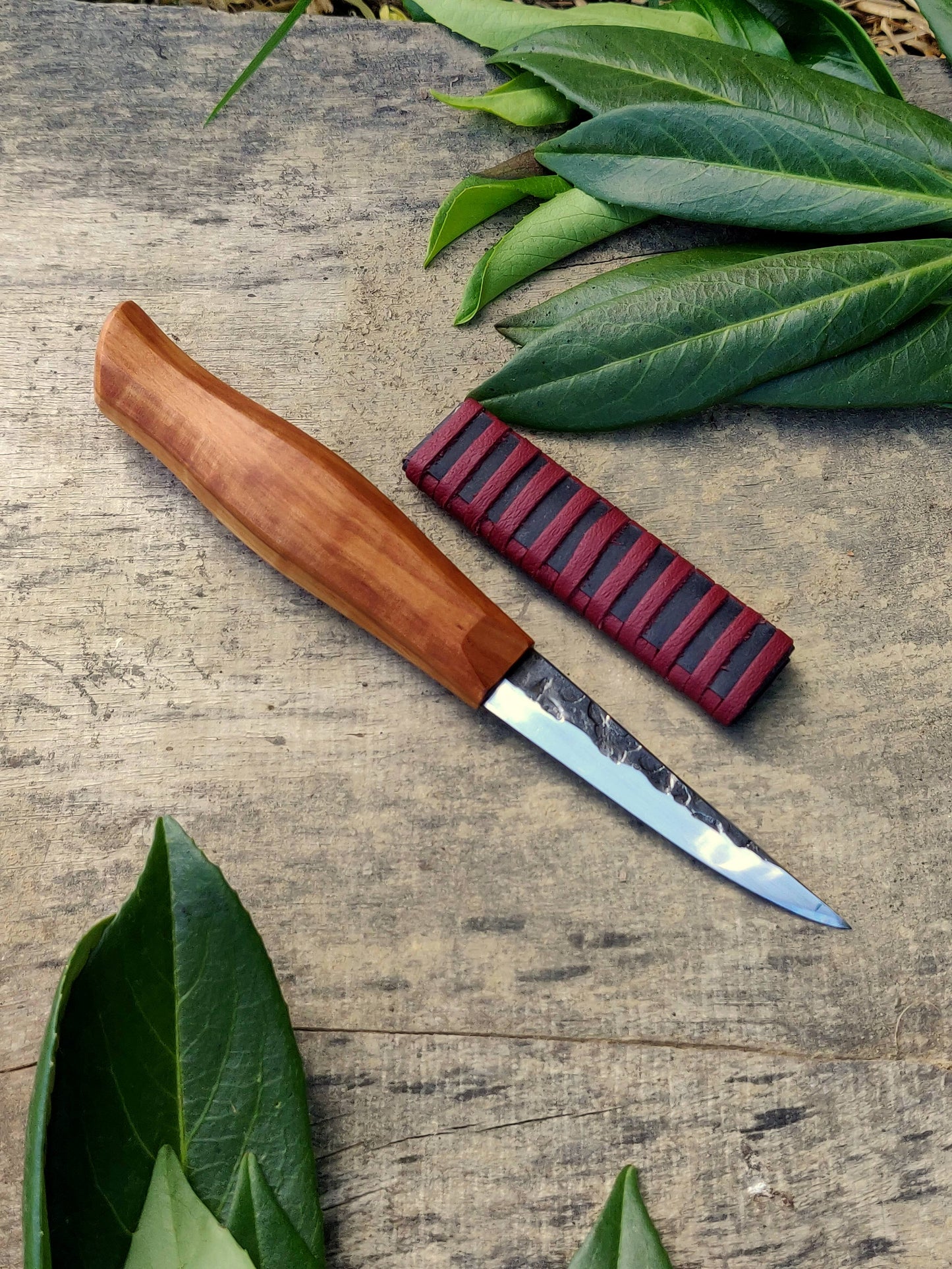 85mm Slojd knife, Whittling knife, Fresh wood carving