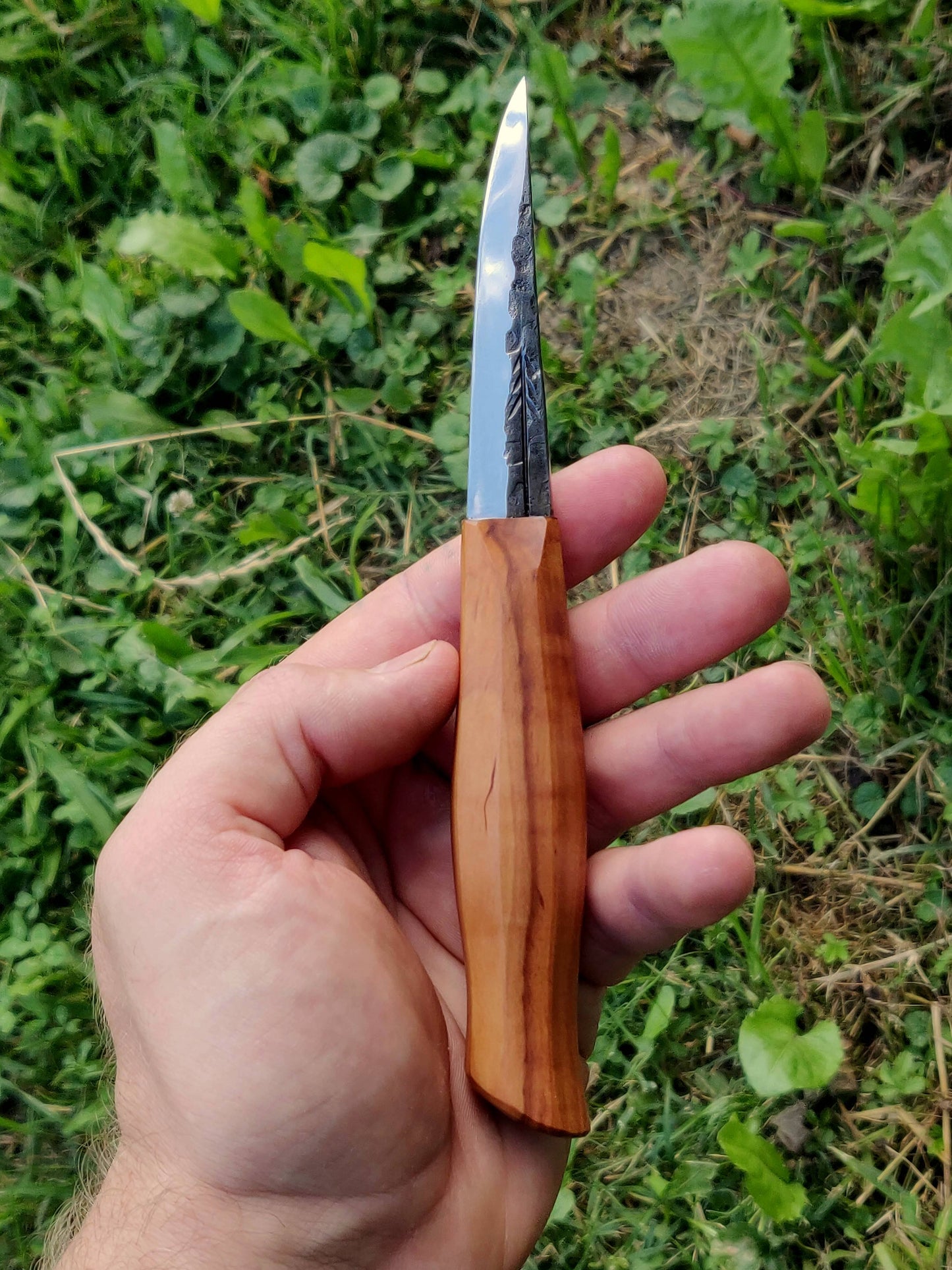 85mm Slojd knife, Whittling knife, Fresh wood carving
