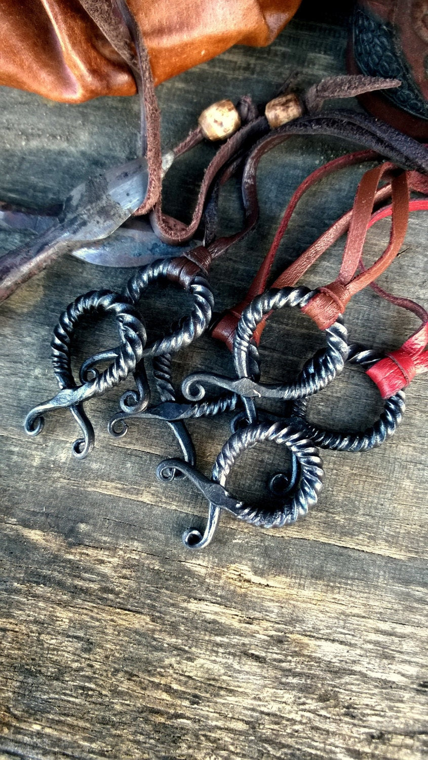 Troll Cross Pendant Handforged