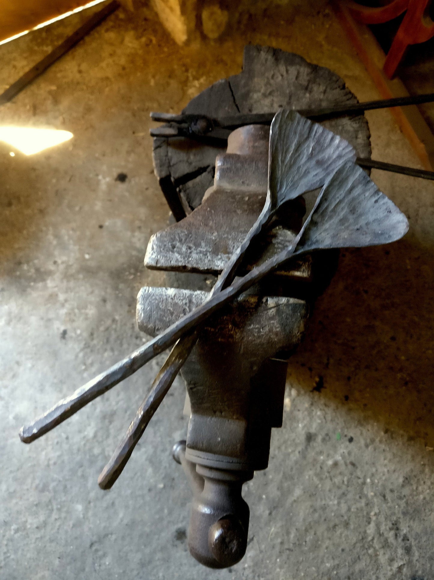 Handforged servers, pasta serving, salad serving