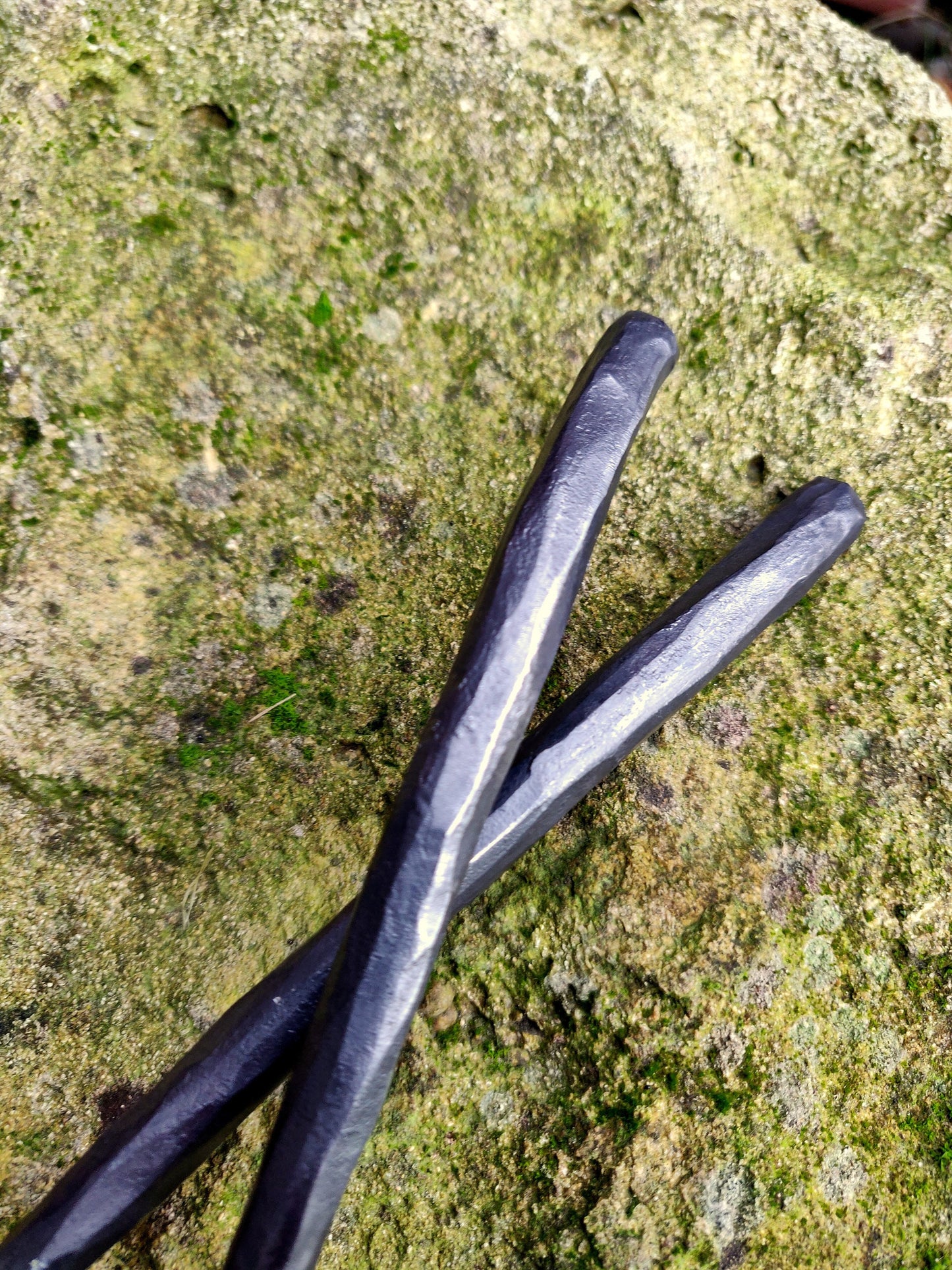 Handforged servers, pasta serving, salad serving