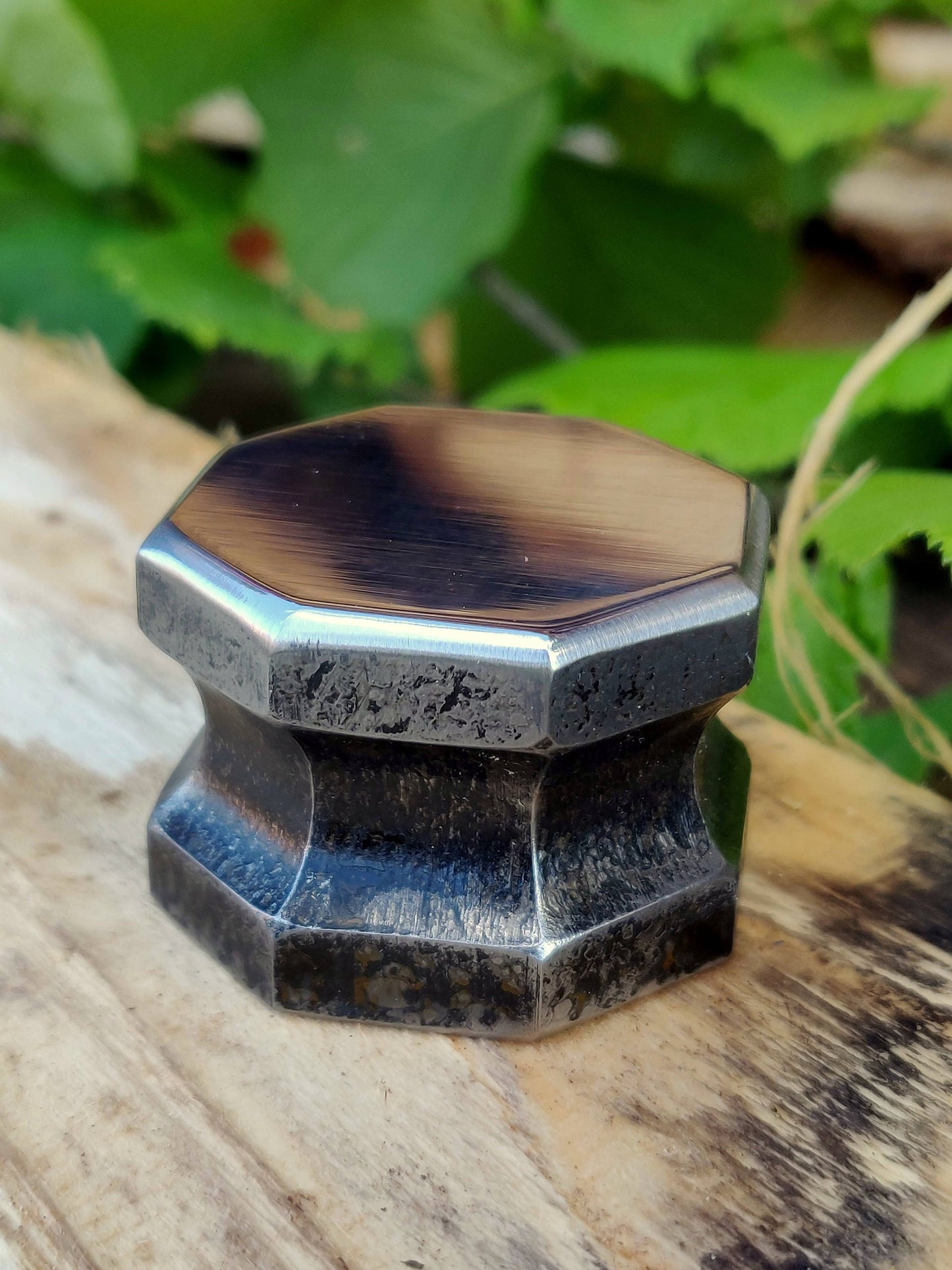 300g/0.66lb Mini octagonal anvil, Jewelers anvil, table anvil, mini swage block