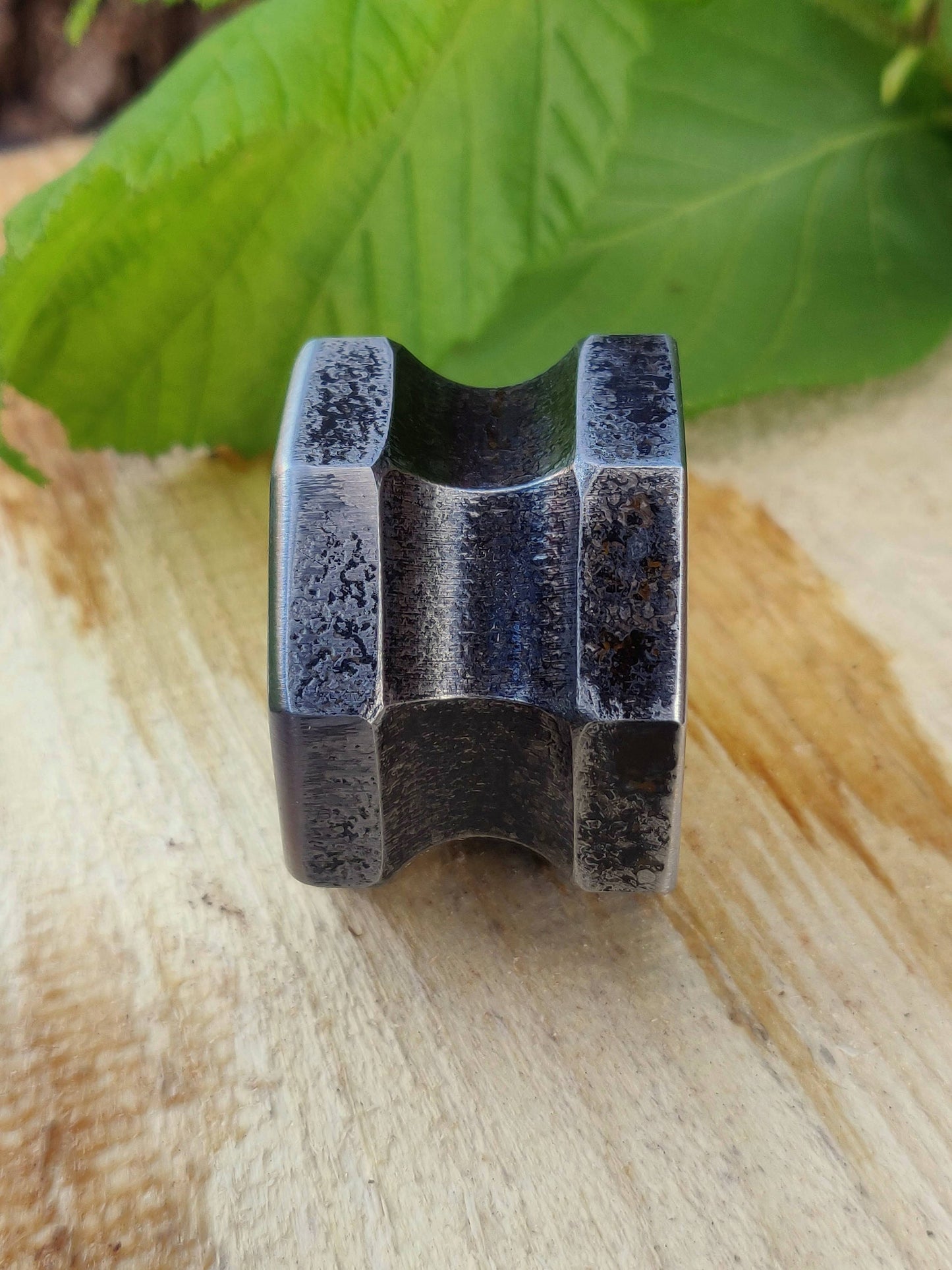 300g/0.66lb Mini octagonal anvil, Jewelers anvil, table anvil, mini swage block