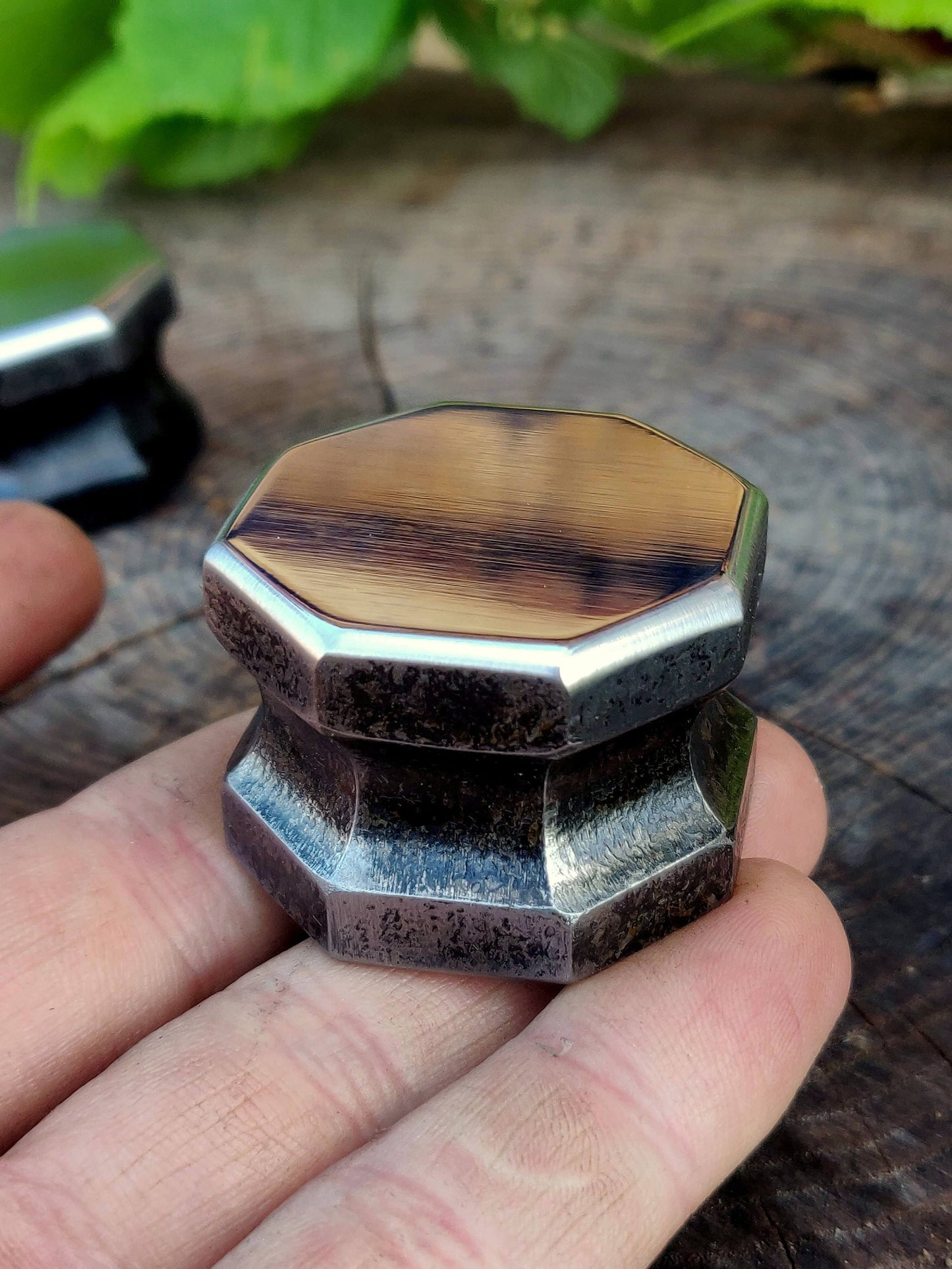 300g/0.66lb Mini octagonal anvil, Jewelers anvil, table anvil, mini swage block