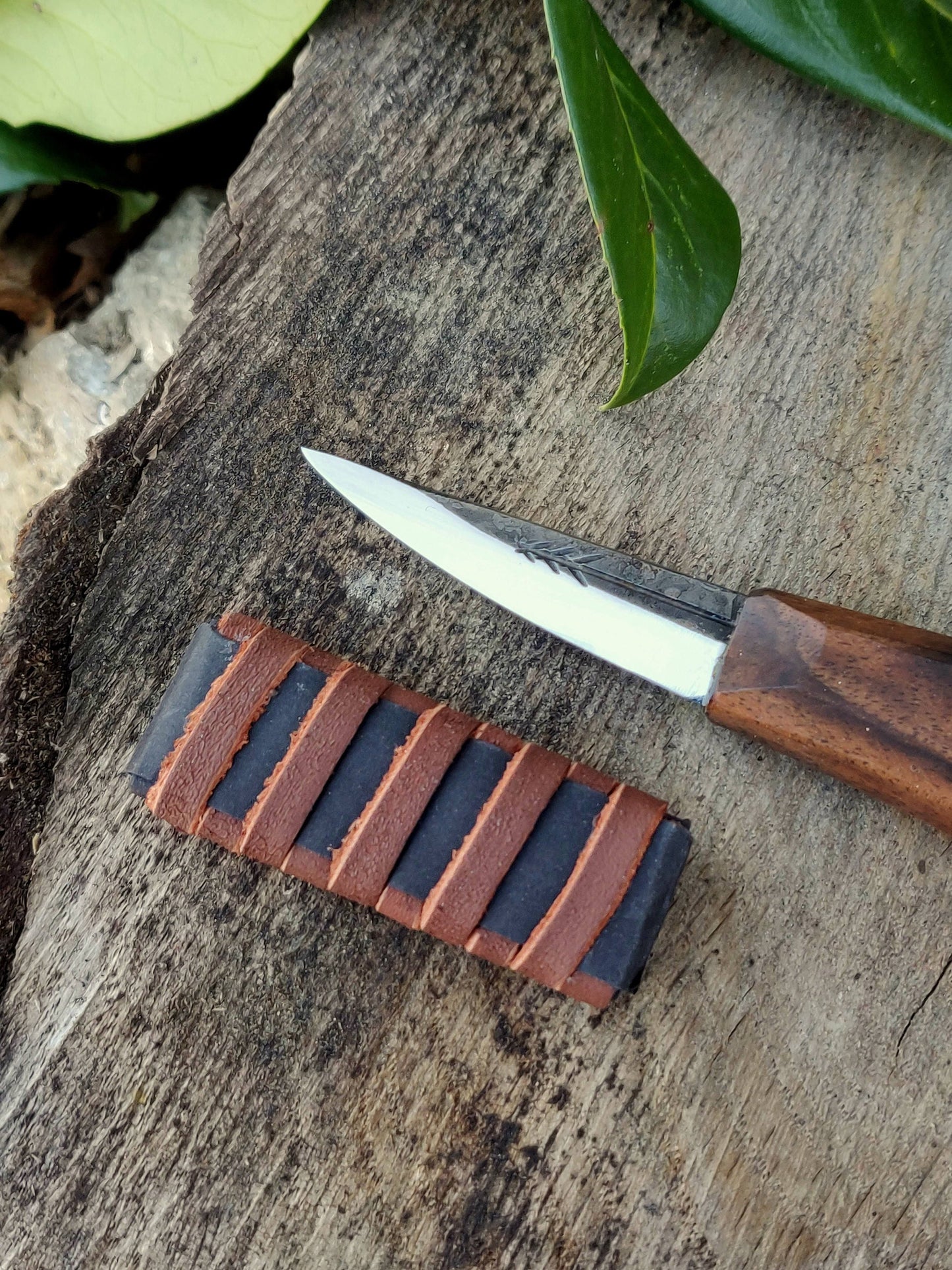 55mm Woodcarving knife, Short slojd, Fresh wood carving, Spooncarving, DHL express shipping
