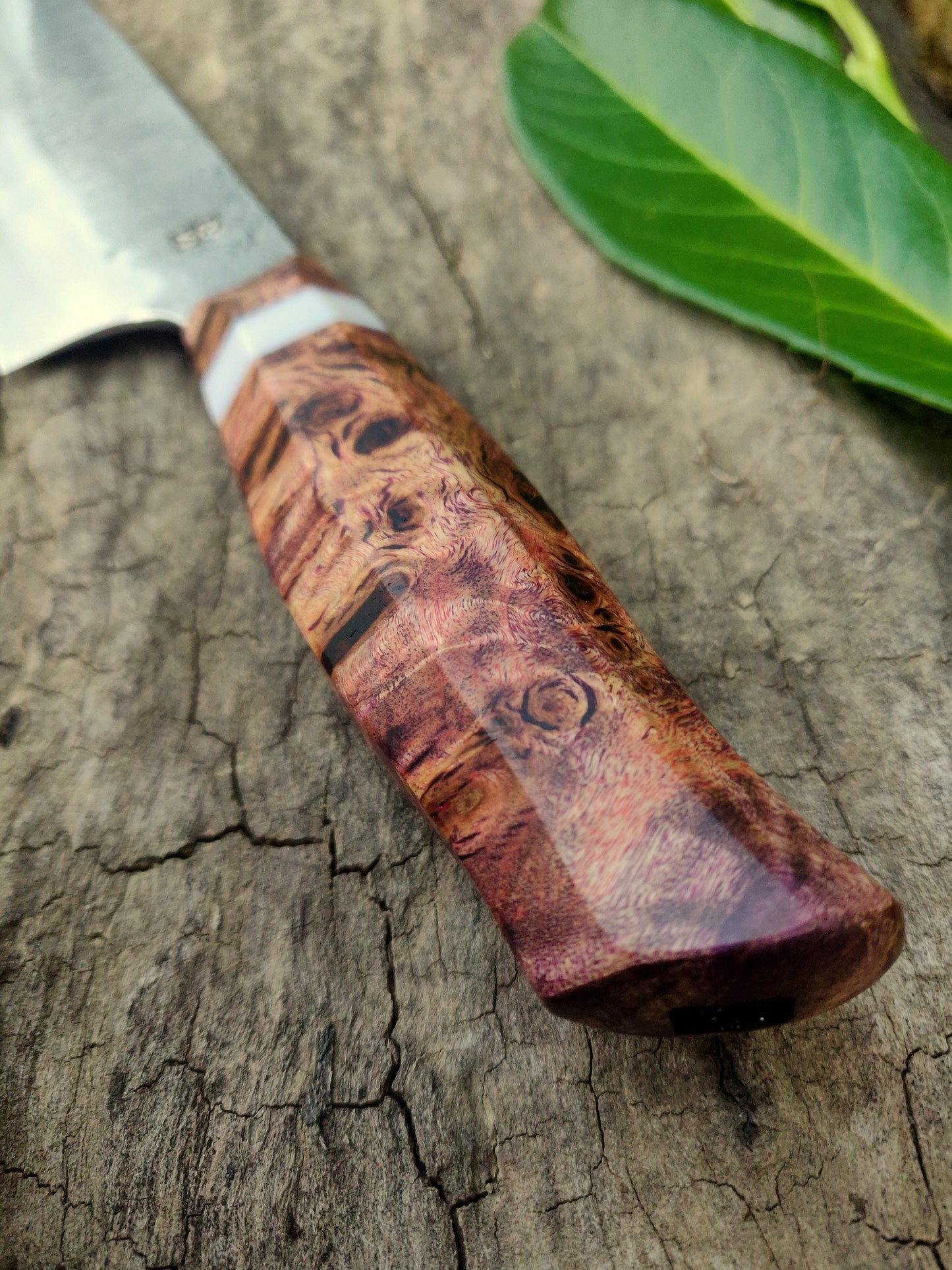 Chef's knife, Flat grind GYUTO, kitchen knife, Thin grind, 52100/100Cr6