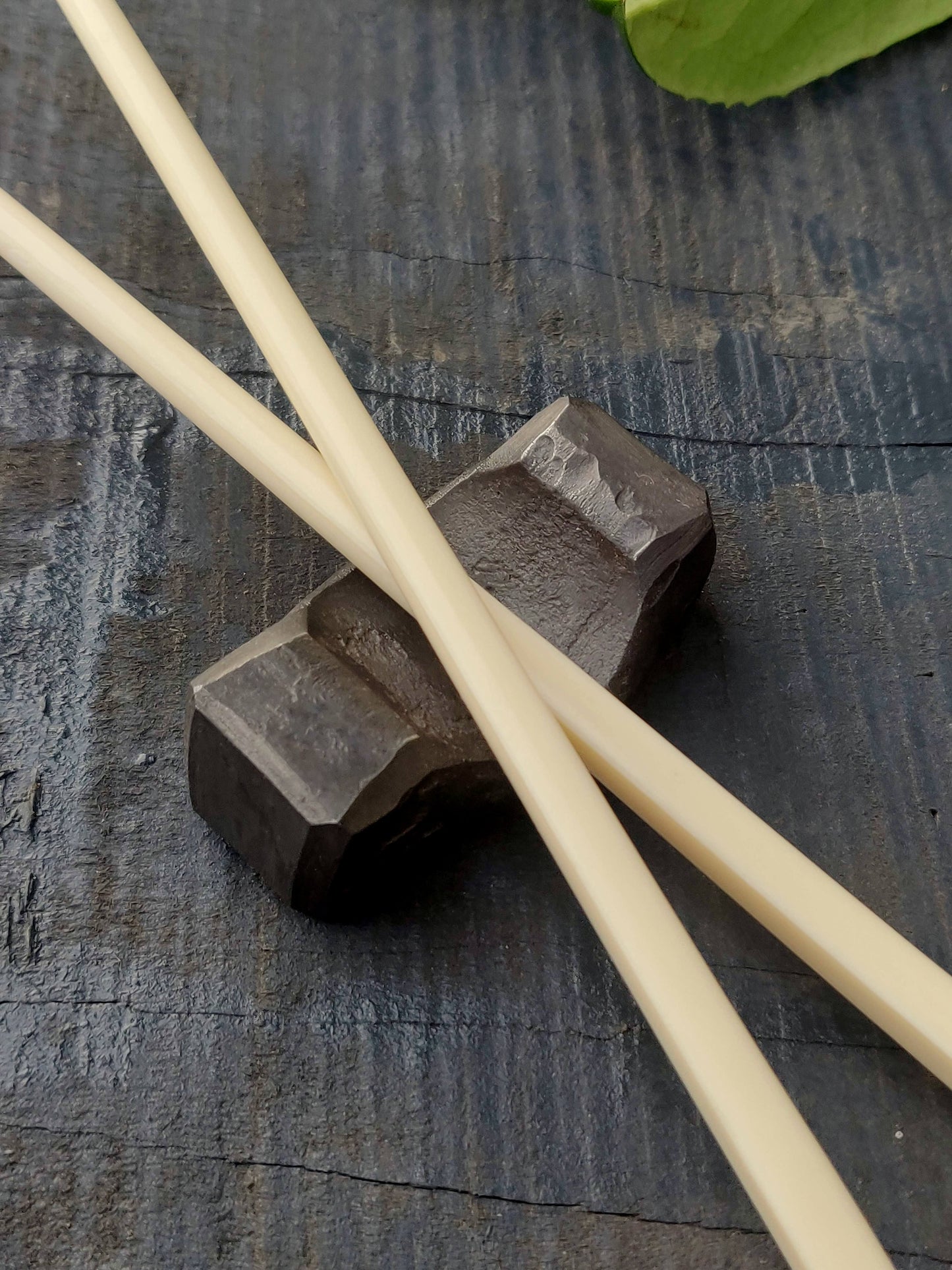 Chopstick holder large version, Handforged Chopstick rest