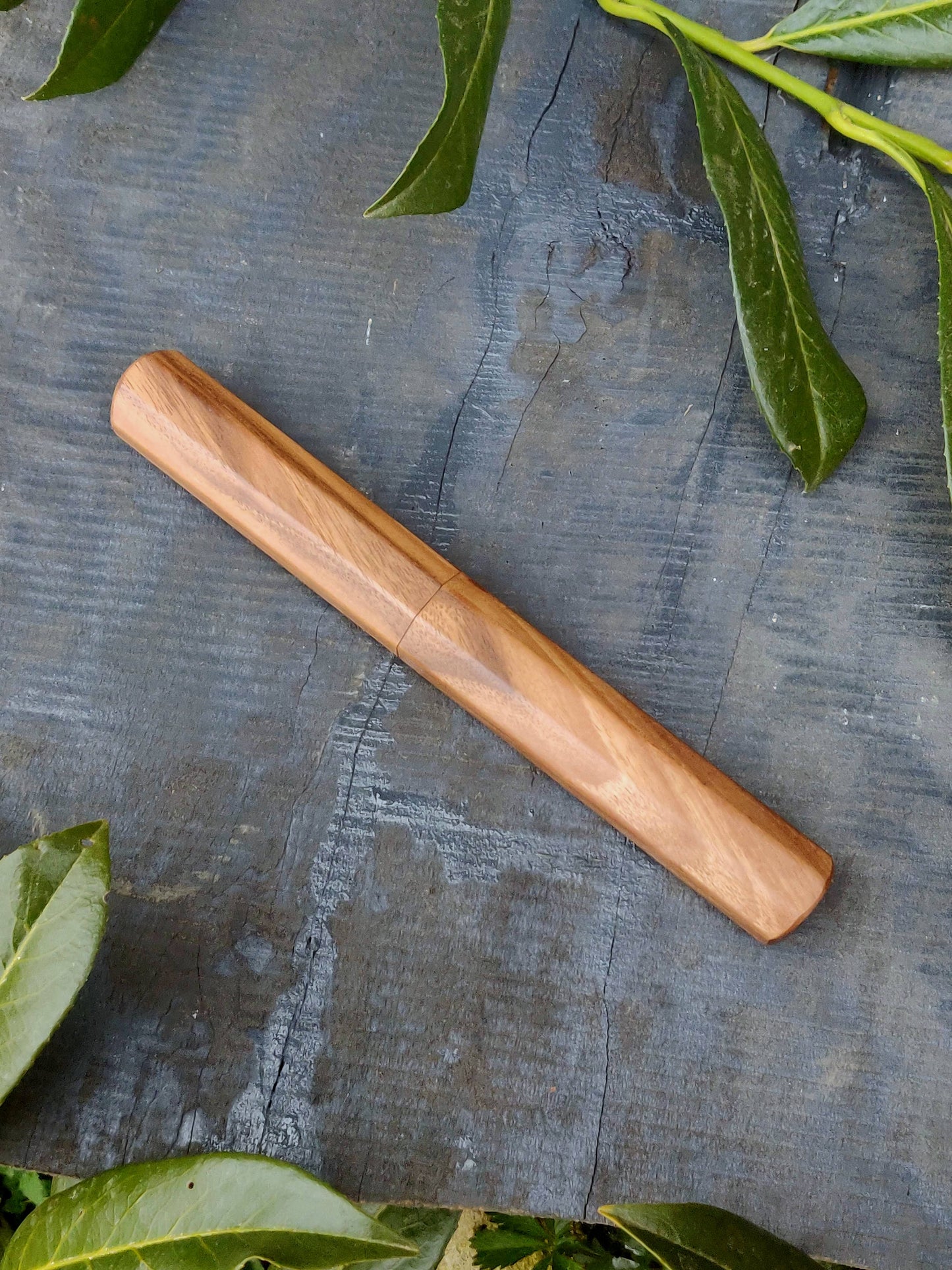 85mm Woodcarving knife with wooden magnetic sheat Style4