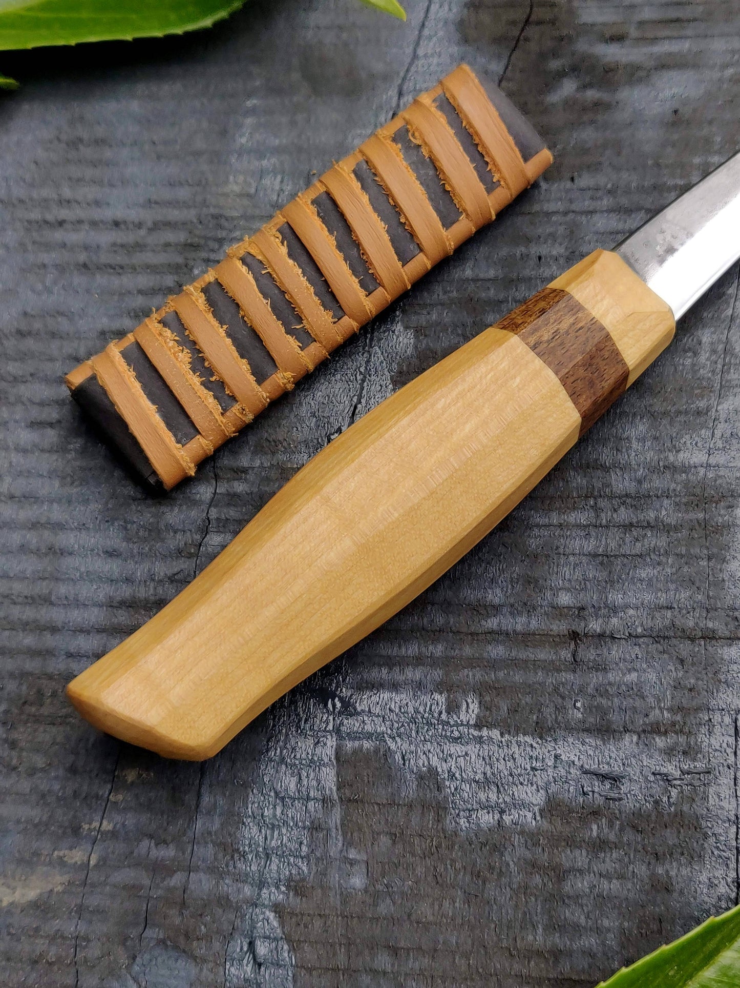 85mm Slojd knife, Whittling knife, Fresh wood carving