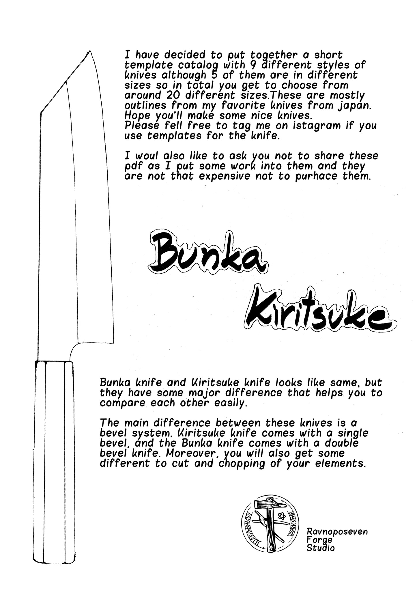 Bunka, Kiritsuke templates