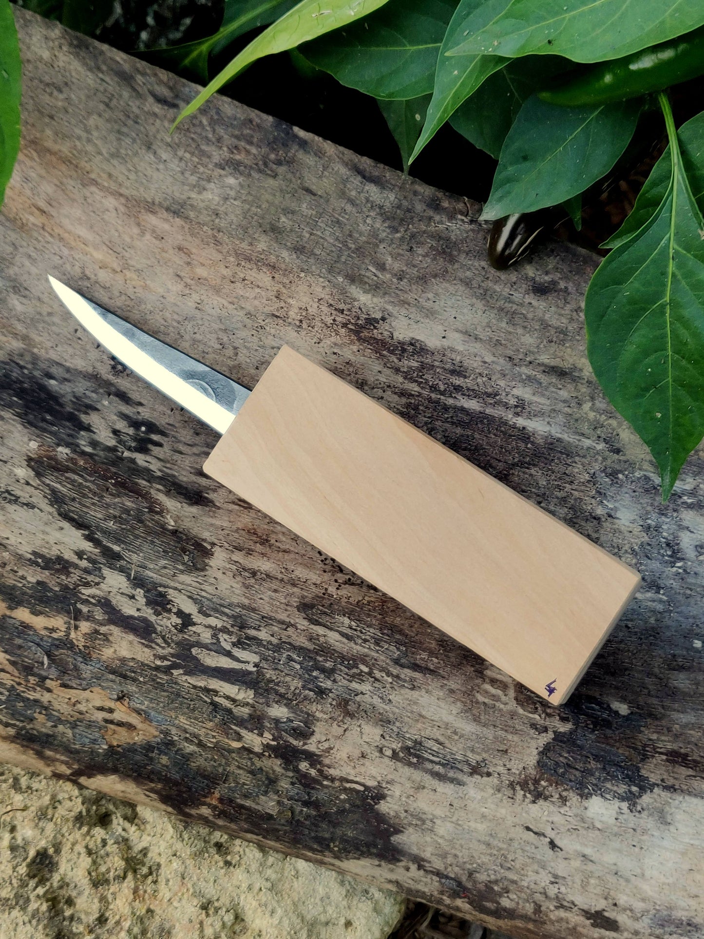 Make your own handle slojd knife not glued in wooden block, DHL Express shiping, Whittling knife, Fresh wood carving,