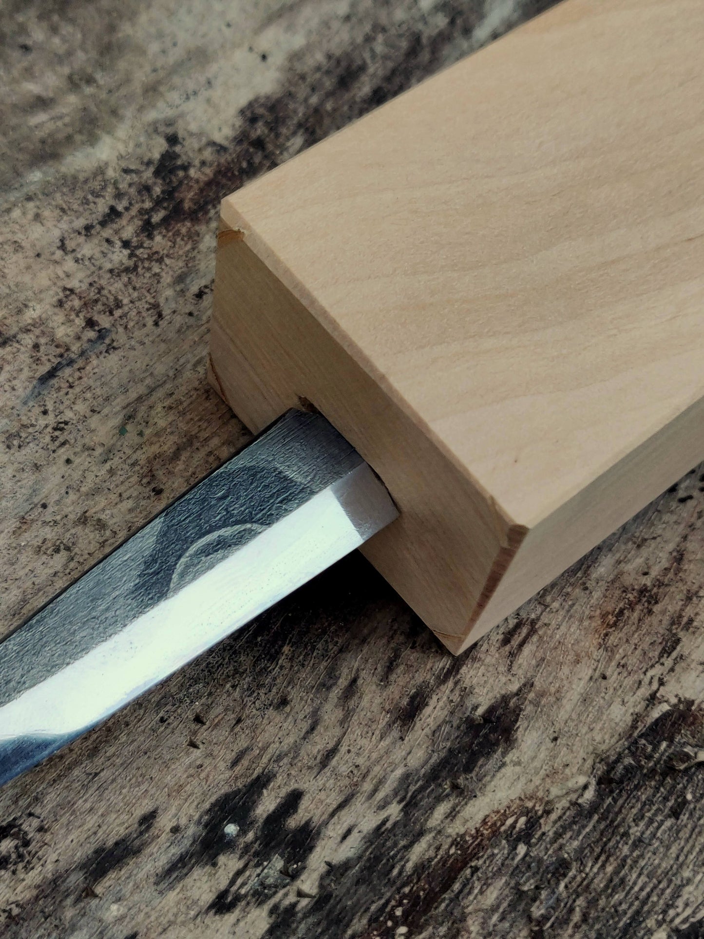 Make your own handle slojd knife not glued in wooden block, DHL Express shiping, Whittling knife, Fresh wood carving,